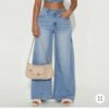 Ojai Seamed Barrel Wide Leg Jean - Light Wash