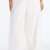 Aerin Mid Rise Cargo Jogger Pant 30″ - Ivory