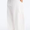 Aerin Mid Rise Cargo Jogger Pant 30″ - Ivory