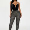 Call Me Up Lace Legging - Black/combo