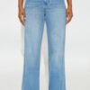 Upper West High Rise Stretch Flare Jeans - Medium Wash
