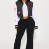 Candice Lounge Flare Pant - Black