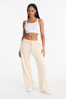 Just Chill Lounge Flare Pant - Taupe