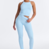 MC-0214 Empowered Performance Seamless Legging Set - Blue