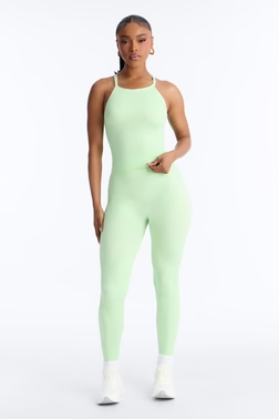 Empowered Performance Seamless Legging Set - Sage