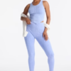 Easy Days Seamless Legging Set - Periwinkle