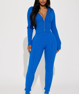 Rylee Sweater Legging Set - Royal