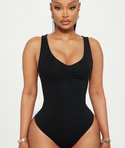 Destiny Tank Bodysuit - Black