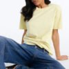 Random Tuesday Oversized T Shirt - Chartreuse