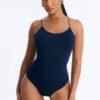 Just Like That Cami Bodysuit - Navy