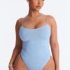 Just Like That Cami Bodysuit - Ice Blue
