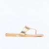 Miro Flip Flop Sandals - Gold