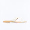 Miro Flip Flop Sandals - White