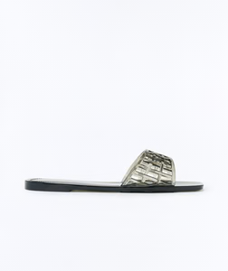 Trip Jelly Slip On Sandals - Black
